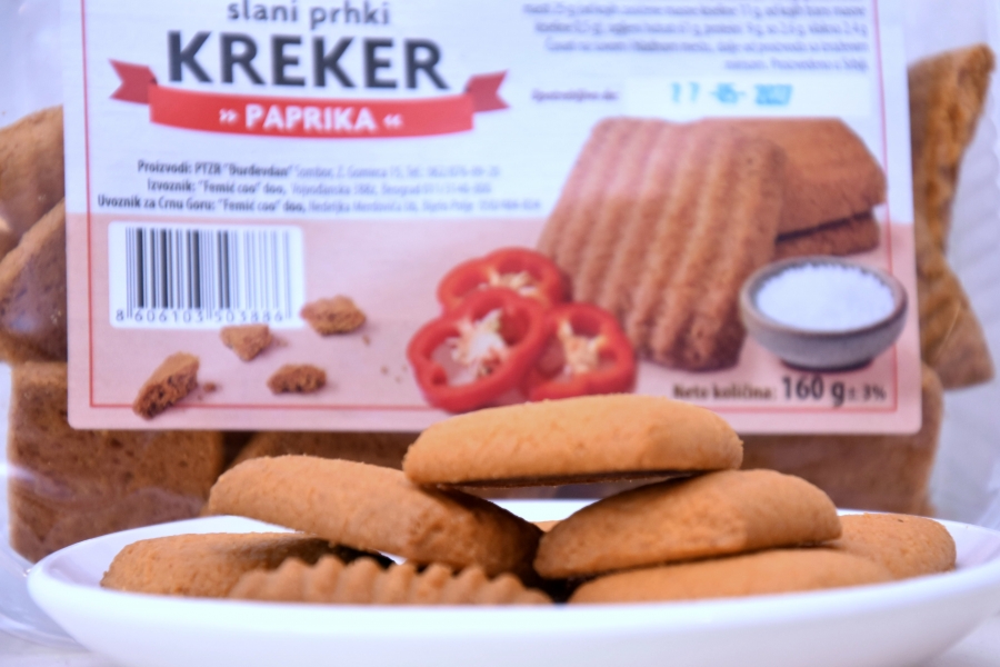 Krekeri paprika