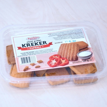 Krekeri - paprika